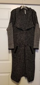 Long sweater coat